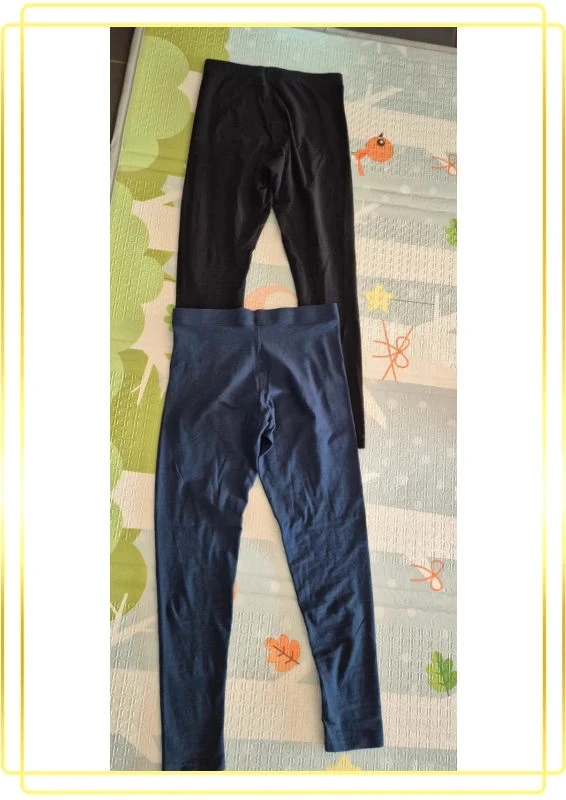Lot of 2 leggings for girls – photo 2